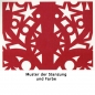 Preview: Muster Stanzung und Farbe