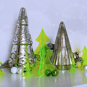Lichtzauber 3D-Tannenbaum-grün