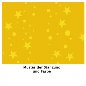 Muster Stanzung und Farbe