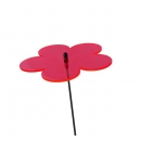 Lichtzauber Blume klein rot