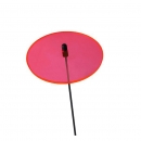 Lichtzauber Scheibe magic 30cm rot